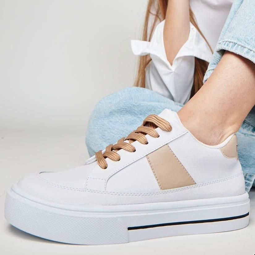 Tennis Clasica - Blanca & Nude