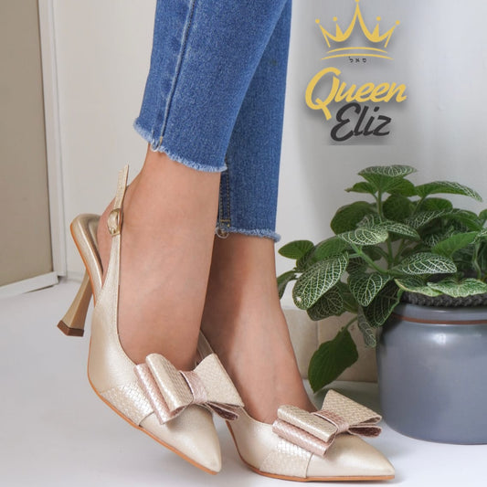 Zapato de tacón Alto y delgado - Gold