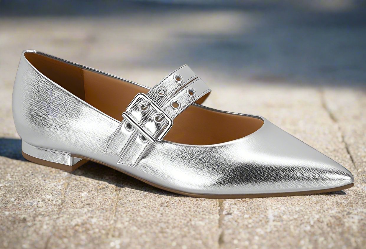 Ballerina Puntiaguda - Silver