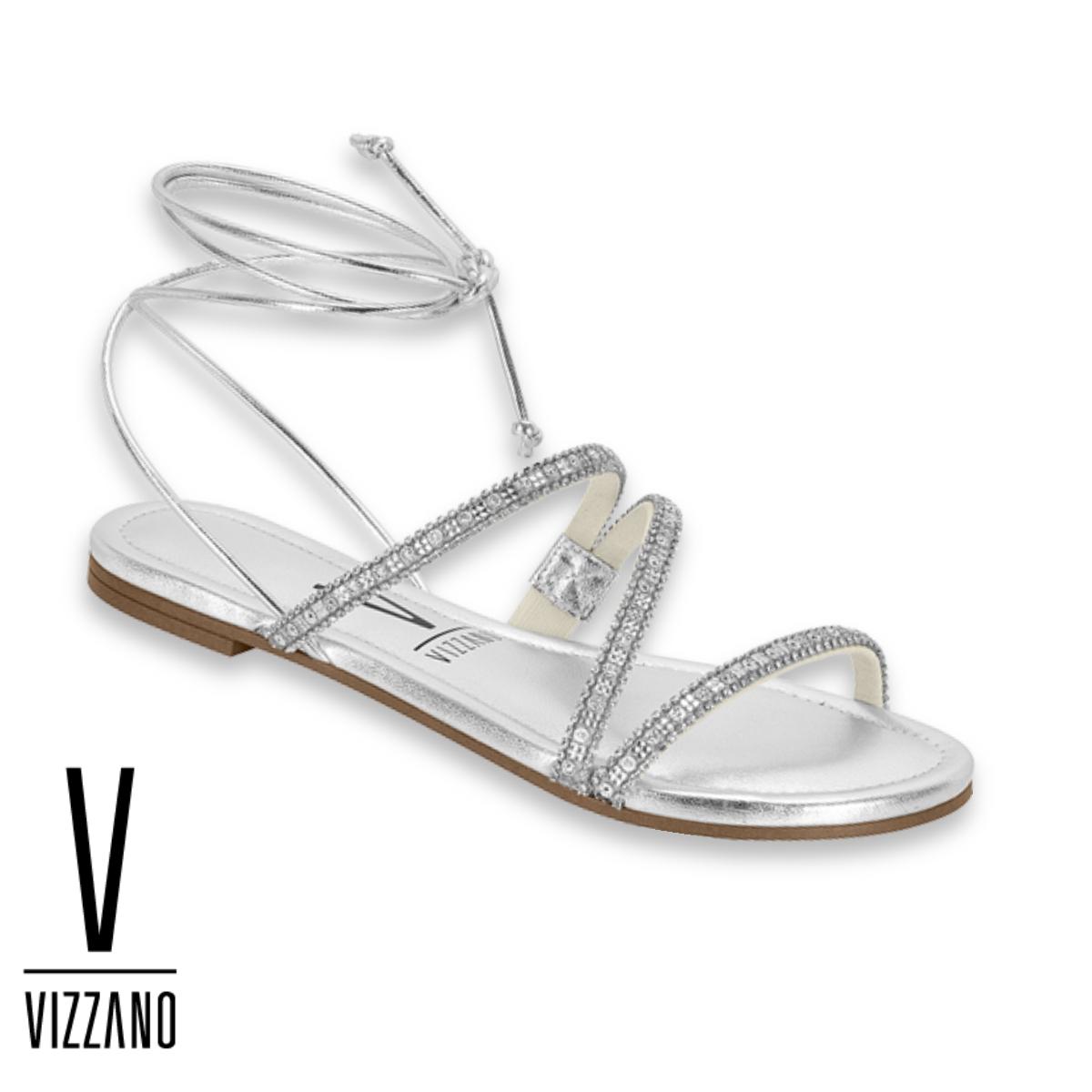 Sandalia Glam Vizzano – Silver