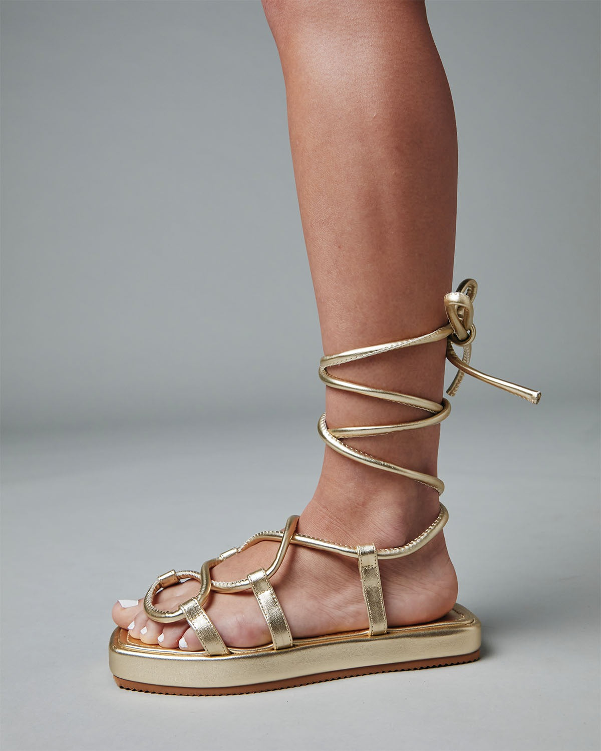 Charlotte Sandal-Gold-Jayil Boutique