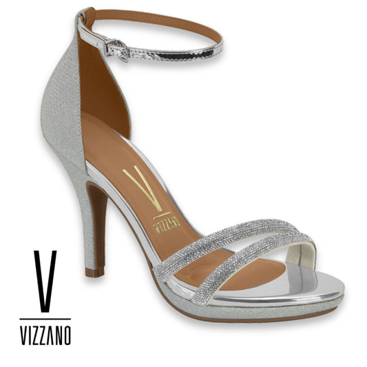 Sandalia con Plataforma - Silver