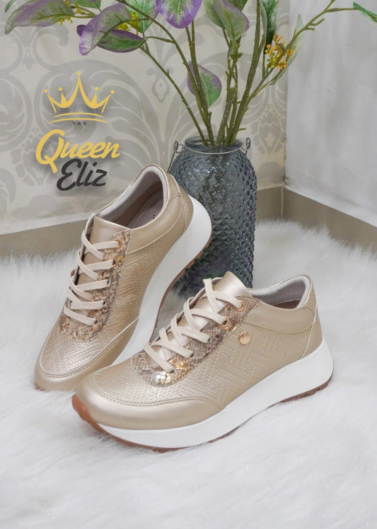 Piton Sneakers-Gold