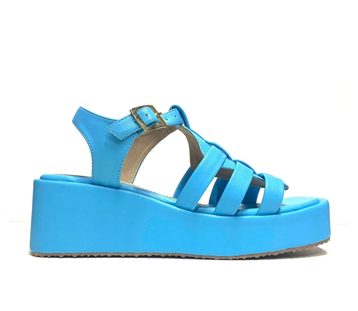 Lina Wedge - Blue