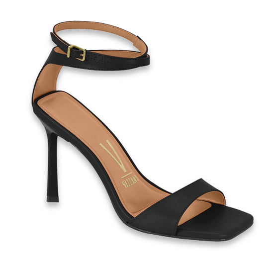 Sandalia de Tacon Alto- Negro