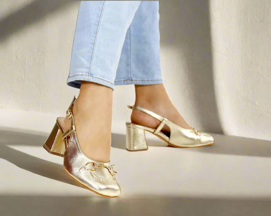 Mary Jane Tacon Cuadrado -Gold