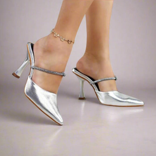 Jea Heels -Silver