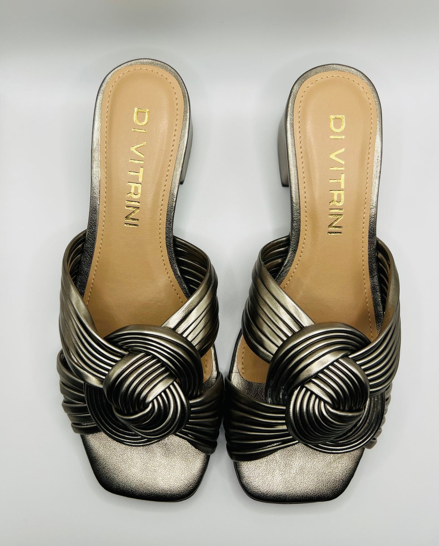 DI Vitrini Grafitte Sandals - Pewter