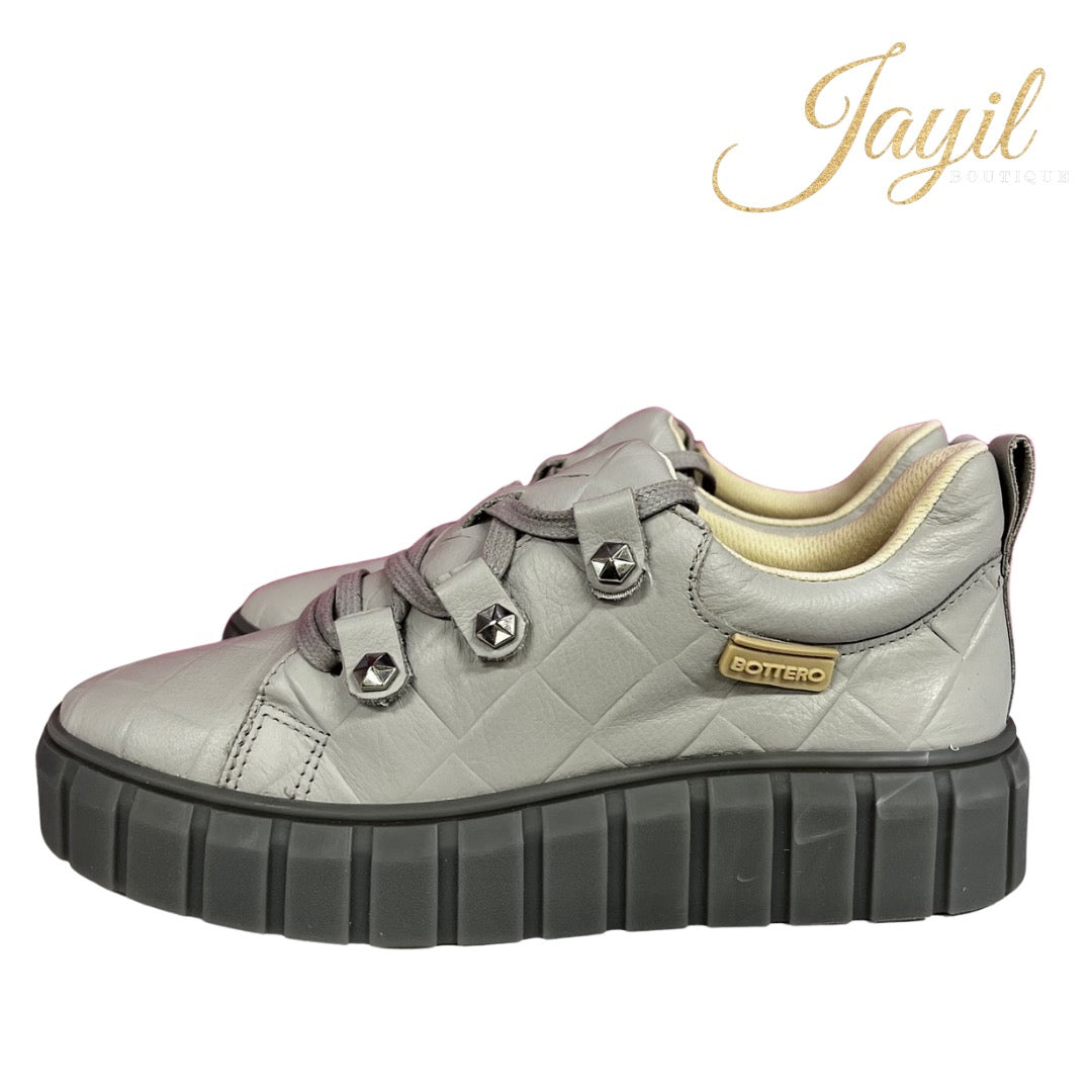 Sofia Cinza Sneakers- Grey