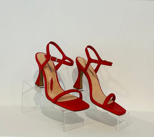 Lupita Heels - Red