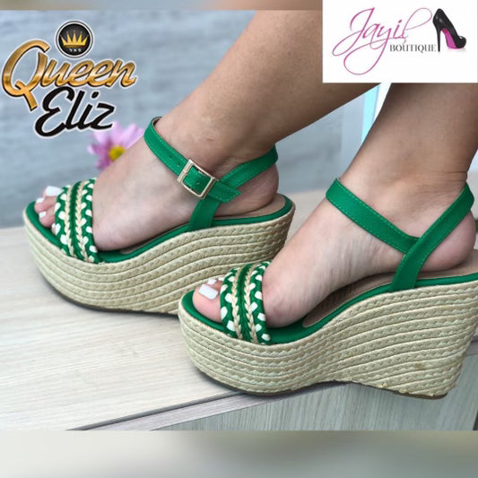 Randa Wedge - Green